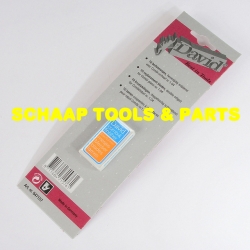 Schaafbeitelmesje David combi tweezijdig snijdend per 10 verpakt | 647157